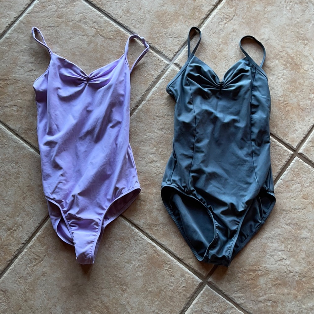 Two Wear Moi leotards size medium adult